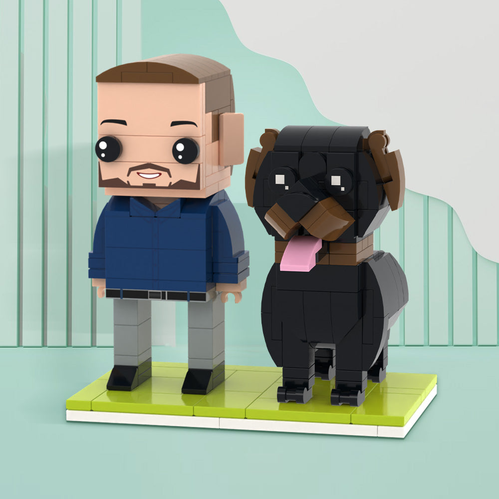 Custom Pet Photo Brick Art | Perfect Gift