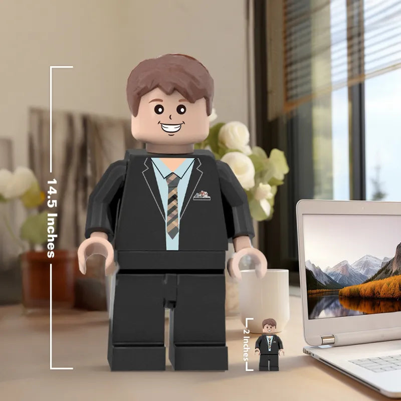 3D Print Custom Giant Minifigs Personalized Photo Giant