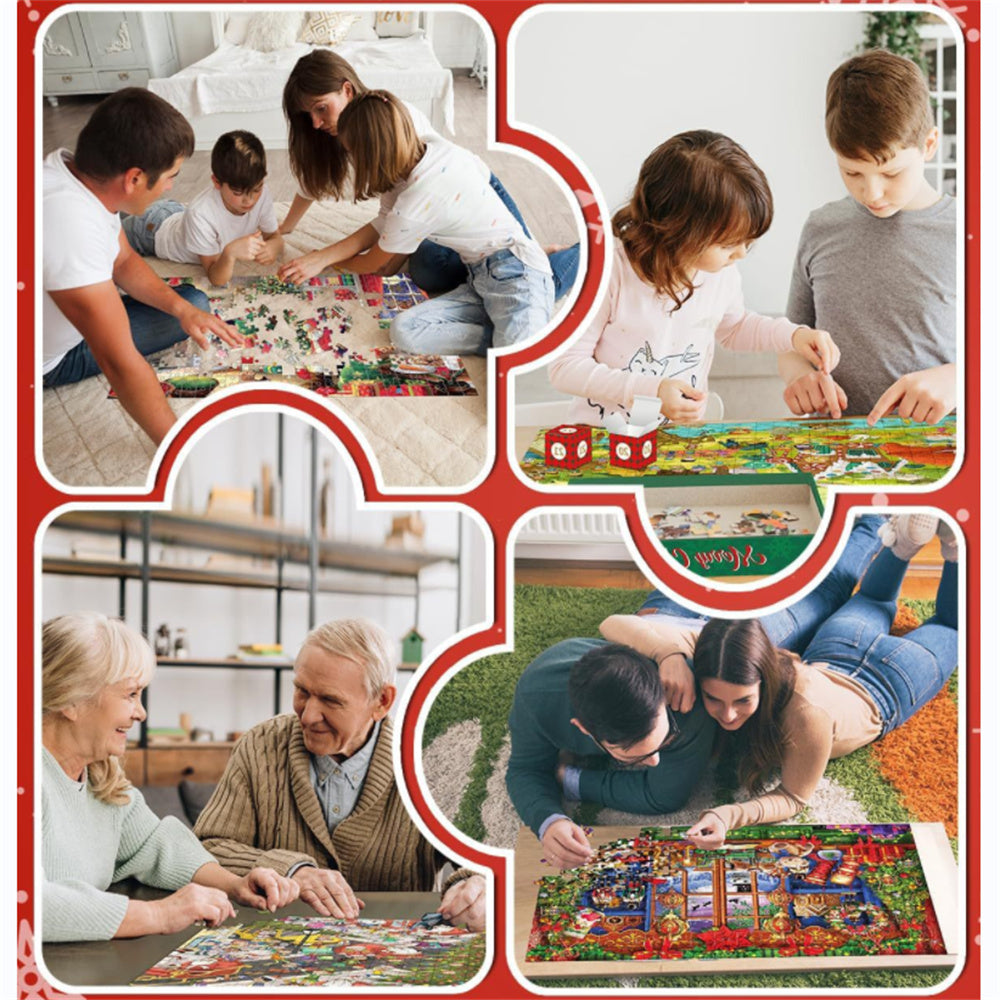 Advent Calendar Christmas Jigsaw Puzzle - 24 Boxes Christmas