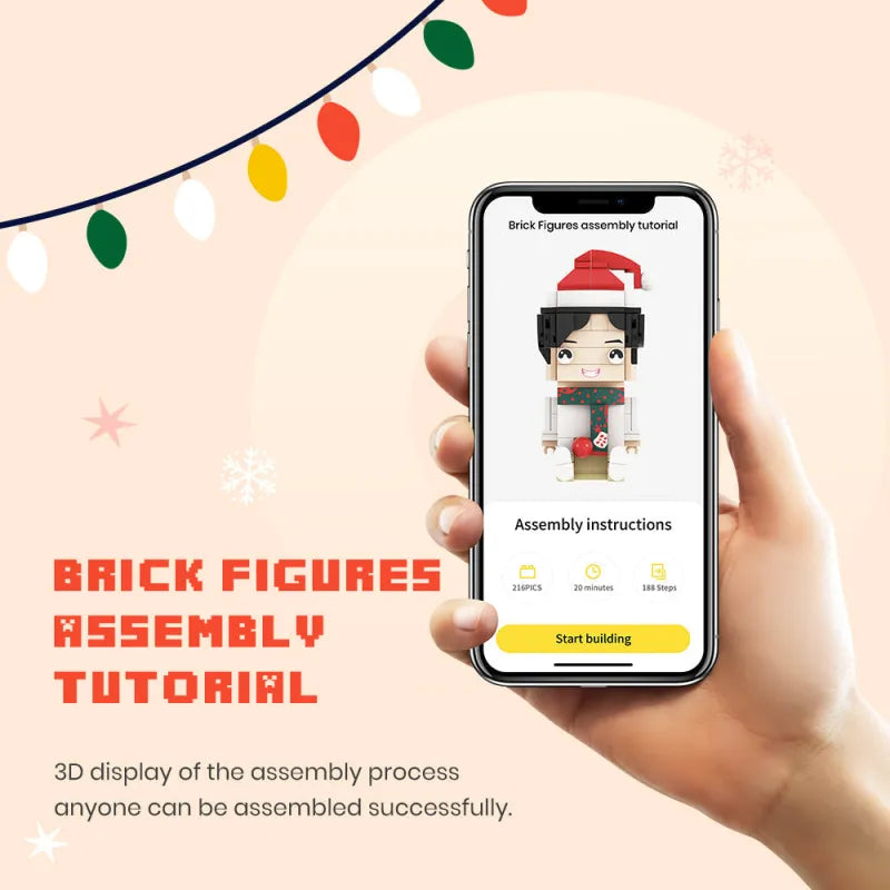 Pet Brick Buddy™ – Custom Cat Mini Figure from Photo | Collectible for Pet Lovers