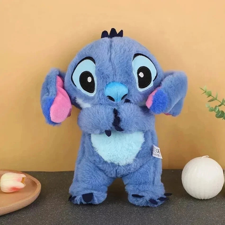 Stitch Comfort Plush – Breathing Toy with Lights & Lullabies | Anxiety Relief Plush for Kids & Adults