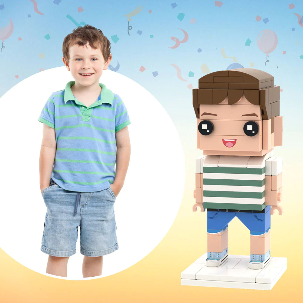 Personalized Photo Brick Art Portrait | Perfect Gift,3D Preview Custom, Gift For Him