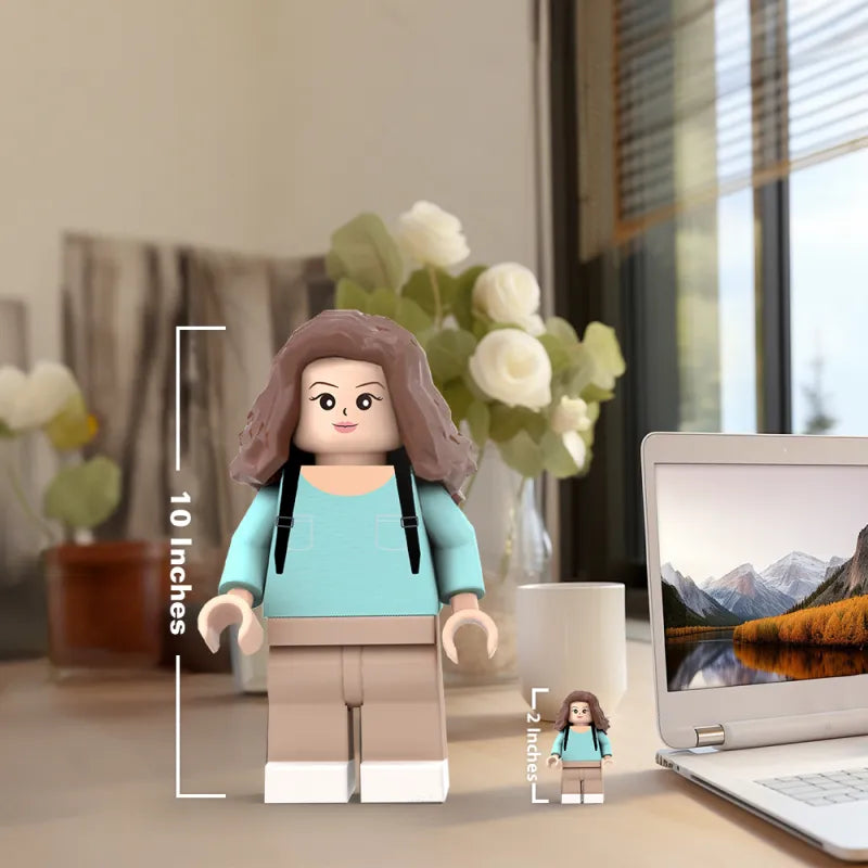 3D Print Custom Giant Minifigs Personalized Photo Giant