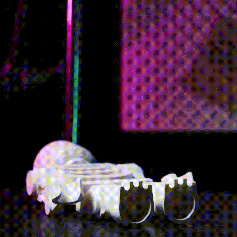 3D Print Enchanting Giant White Skeleton Figures Decoration