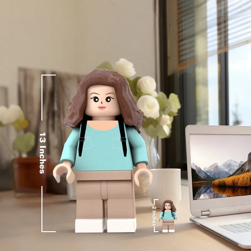3D Print Custom Giant Minifigs Personalized Photo Giant