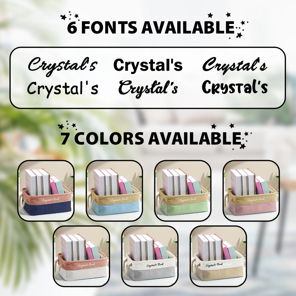Book Buddy Organizer™ – Foldable Personalized Name Edition |