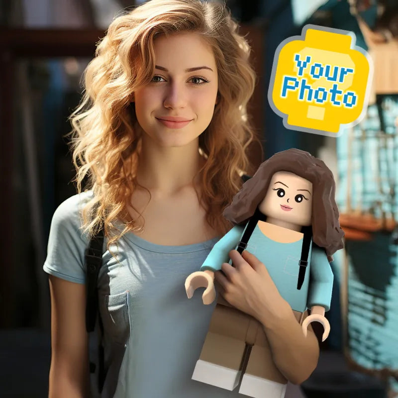 3D Print Custom Giant Minifigs Personalized Photo Giant