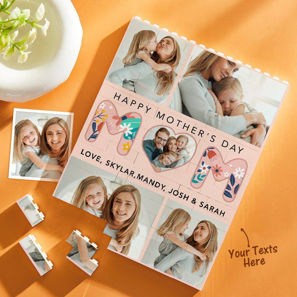Custom Photo Brick Art Portrait | Perfect Gift