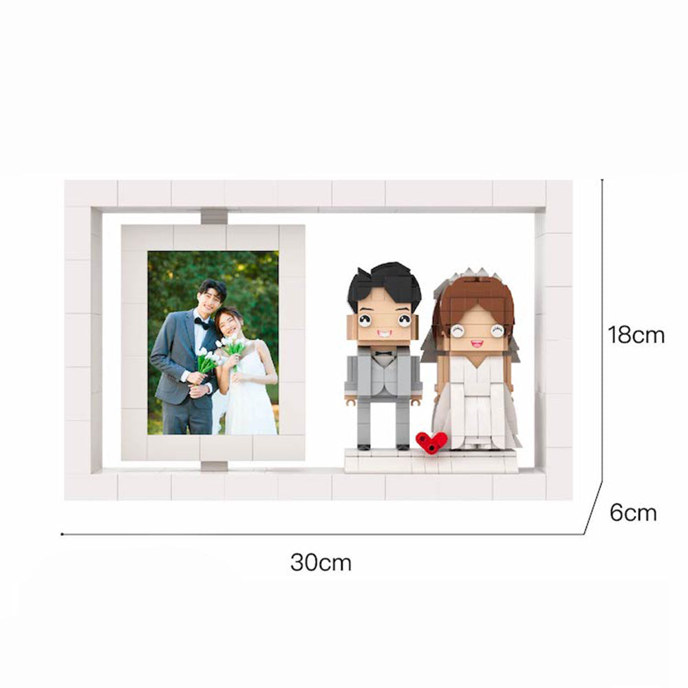 Custom Photo Brick Art Portrait | Perfect Gift