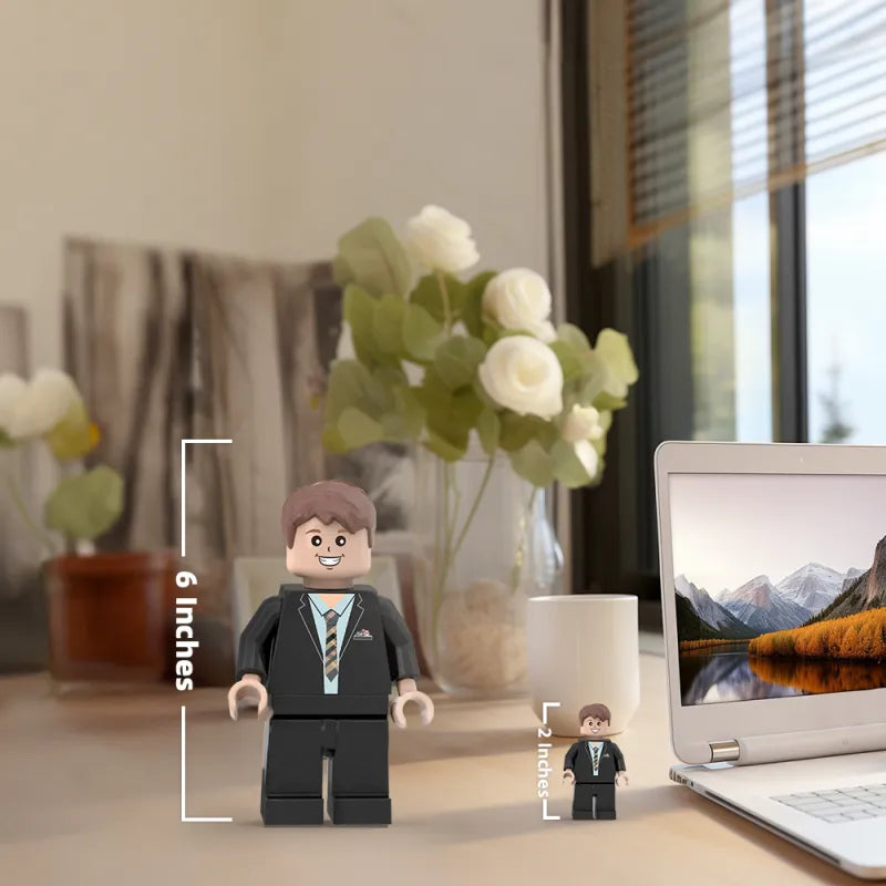 3D Print Custom Giant Minifigs Personalized Photo Giant