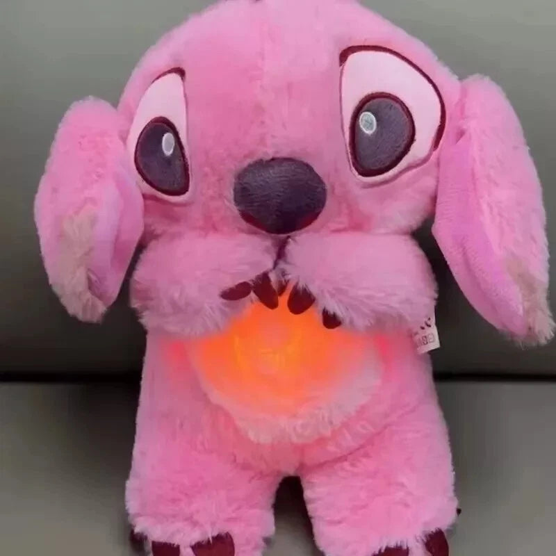 Stitch Comfort Plush – Breathing Toy with Lights & Lullabies | Anxiety Relief Plush for Kids & Adults